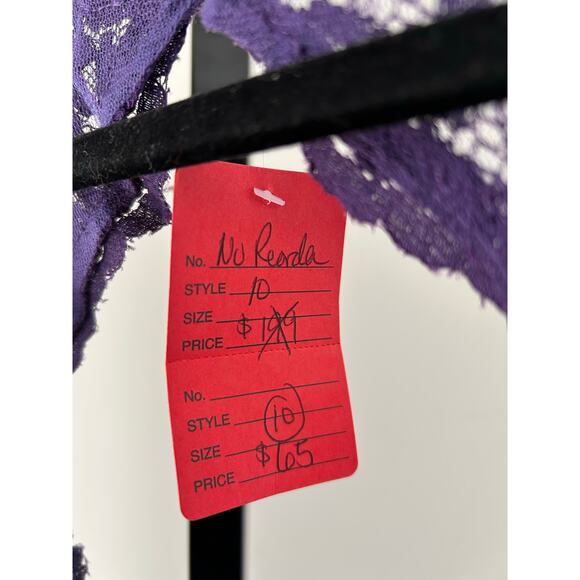 B2 Jasmine Concord Grape Lace Dress size 10 - Picture 3 of 8